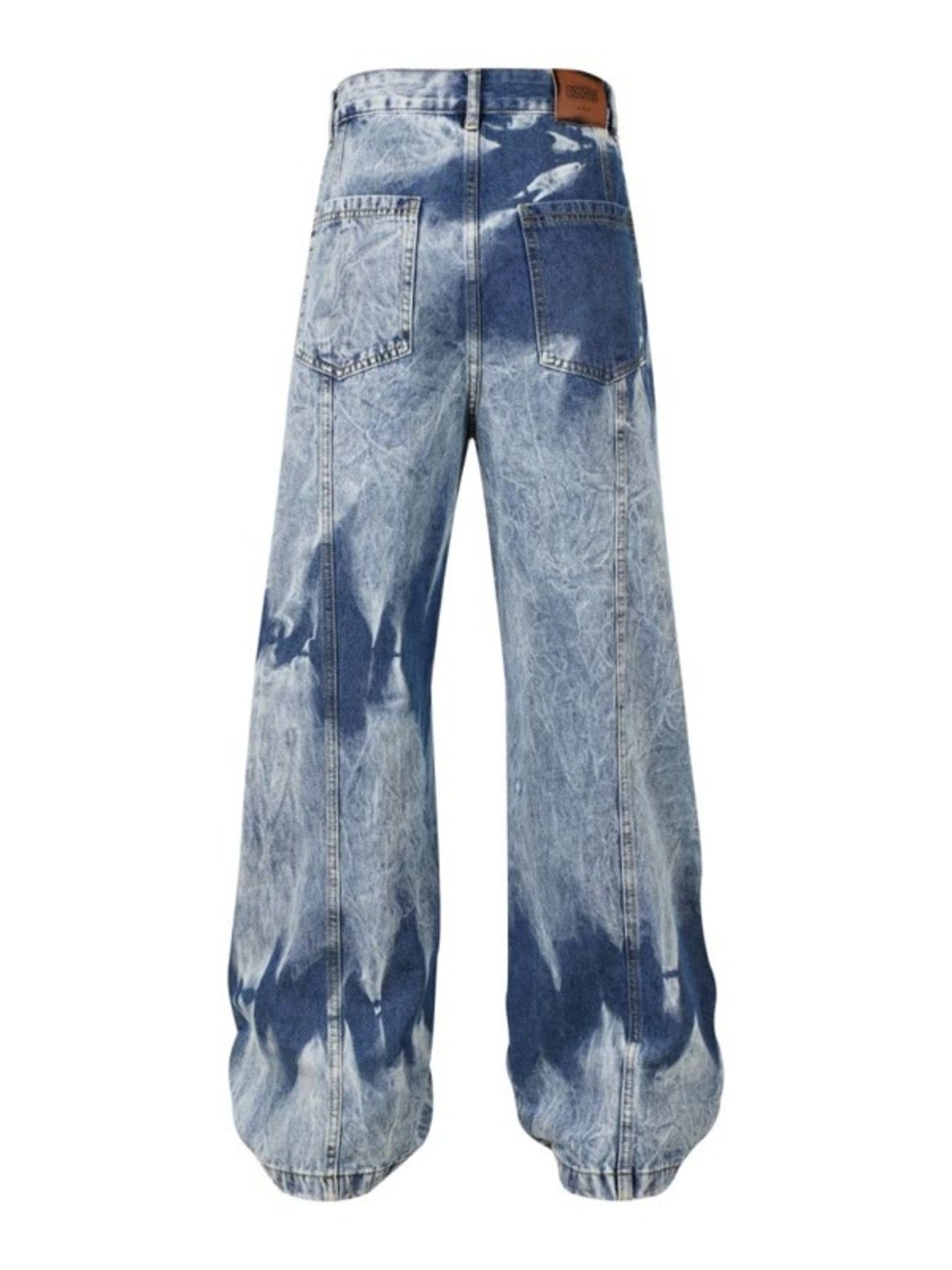 Men's Wide Leg Cargo Jeans