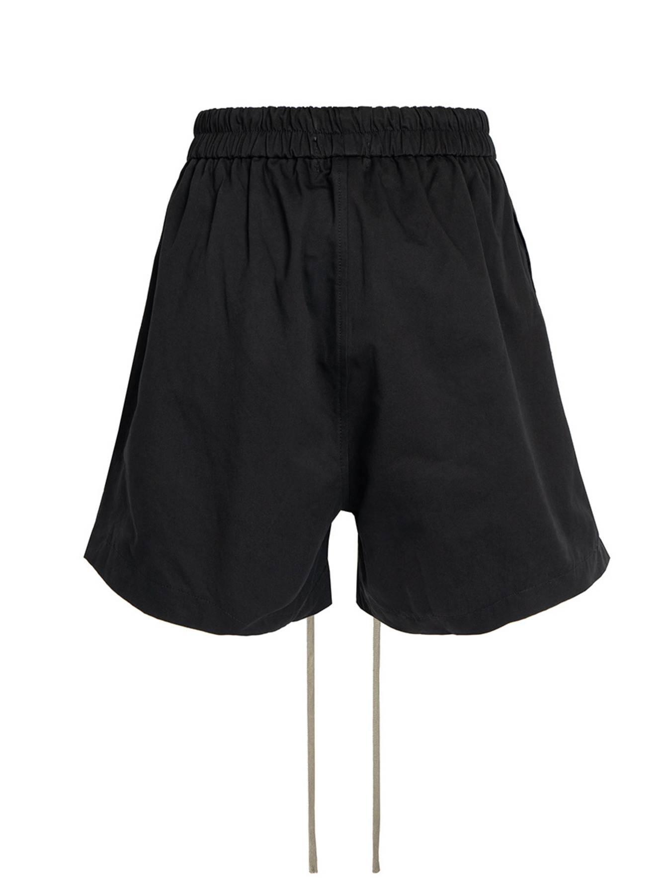 Men's Drawstring Oversized Zipper Detail Shorts