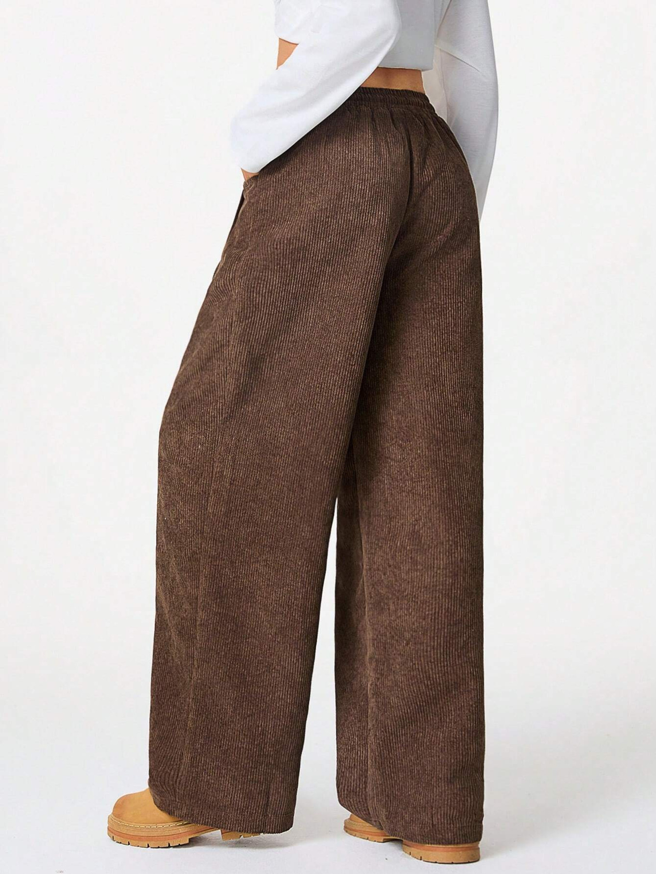 Wide Leg Drawstring Pants