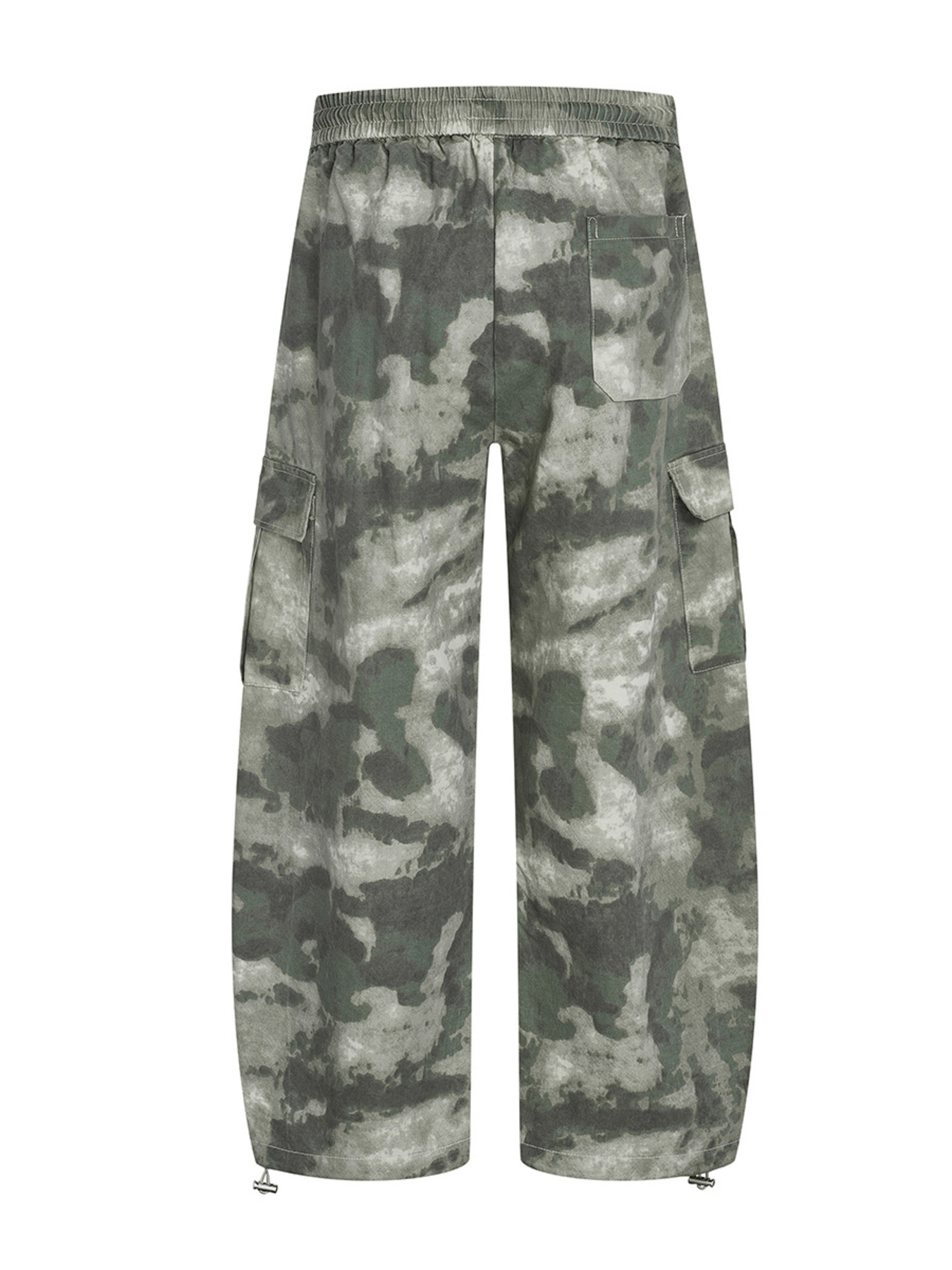Men's Camo Cargo Wide Leg Pants