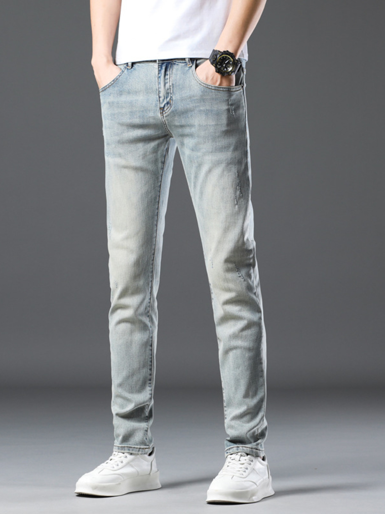 Men's Wash Slim Fit Jeans