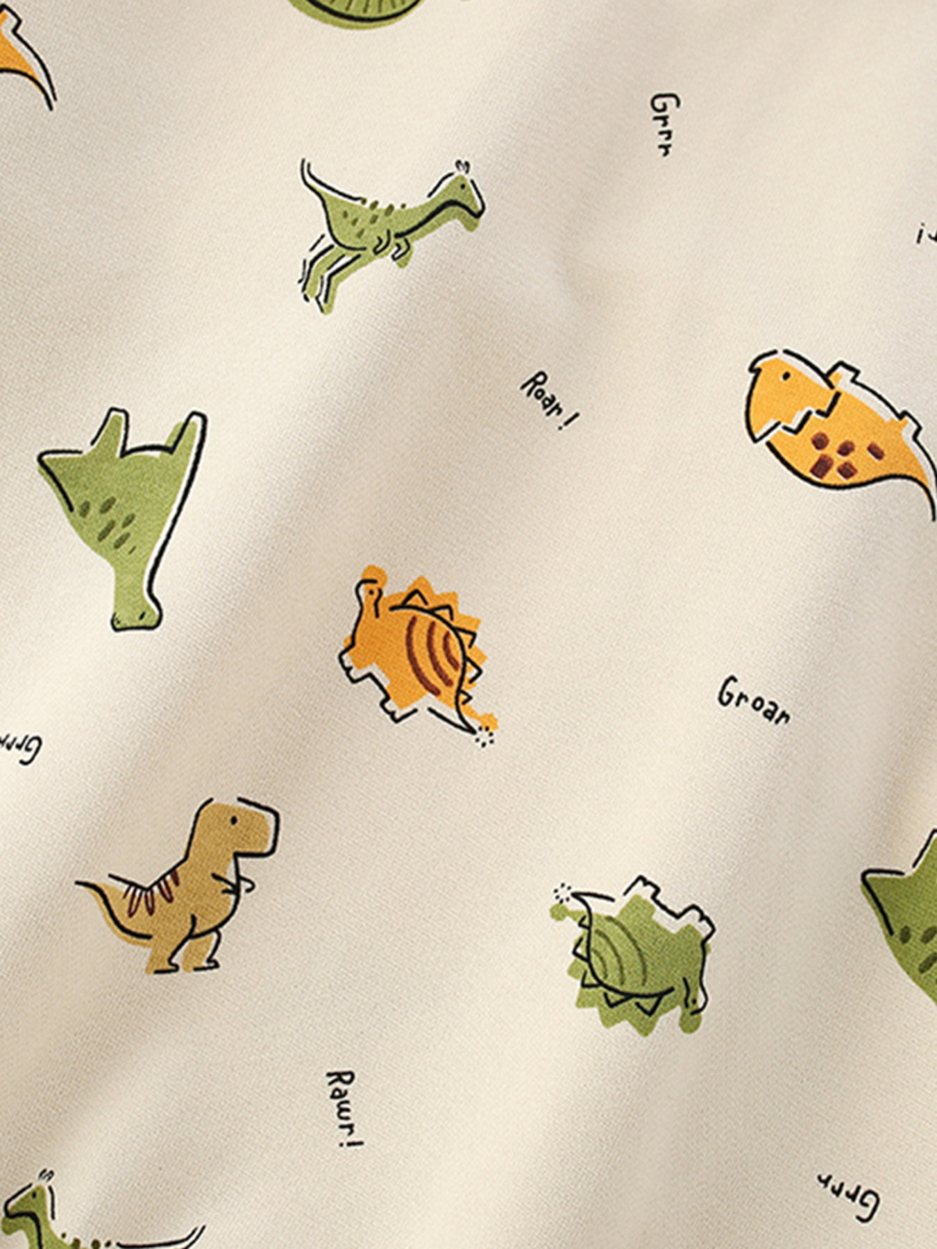 Children's Dinosaur Print Crew Neck Sweatshirt