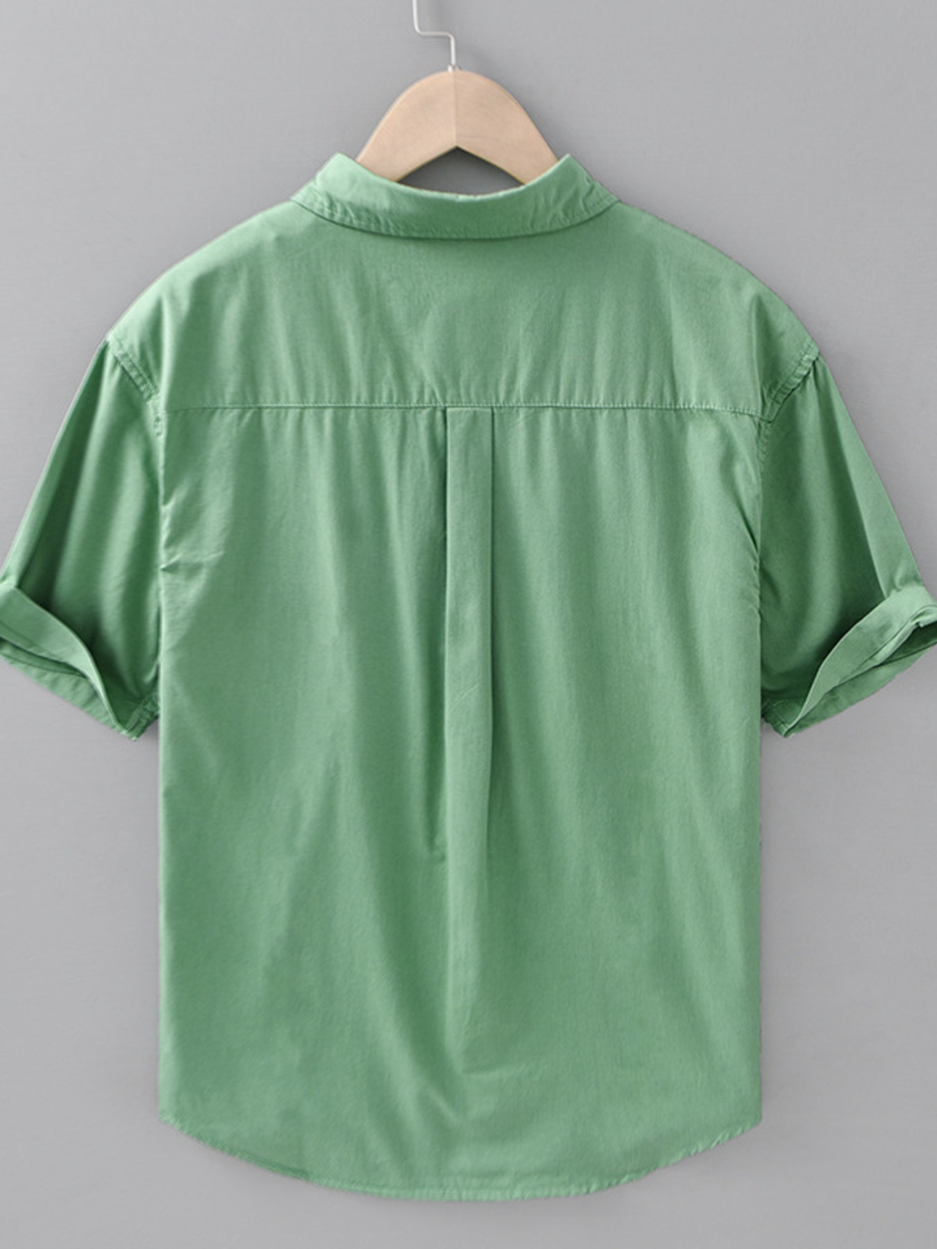 Men's Plus Size Button Up Short Sleeve Shirt