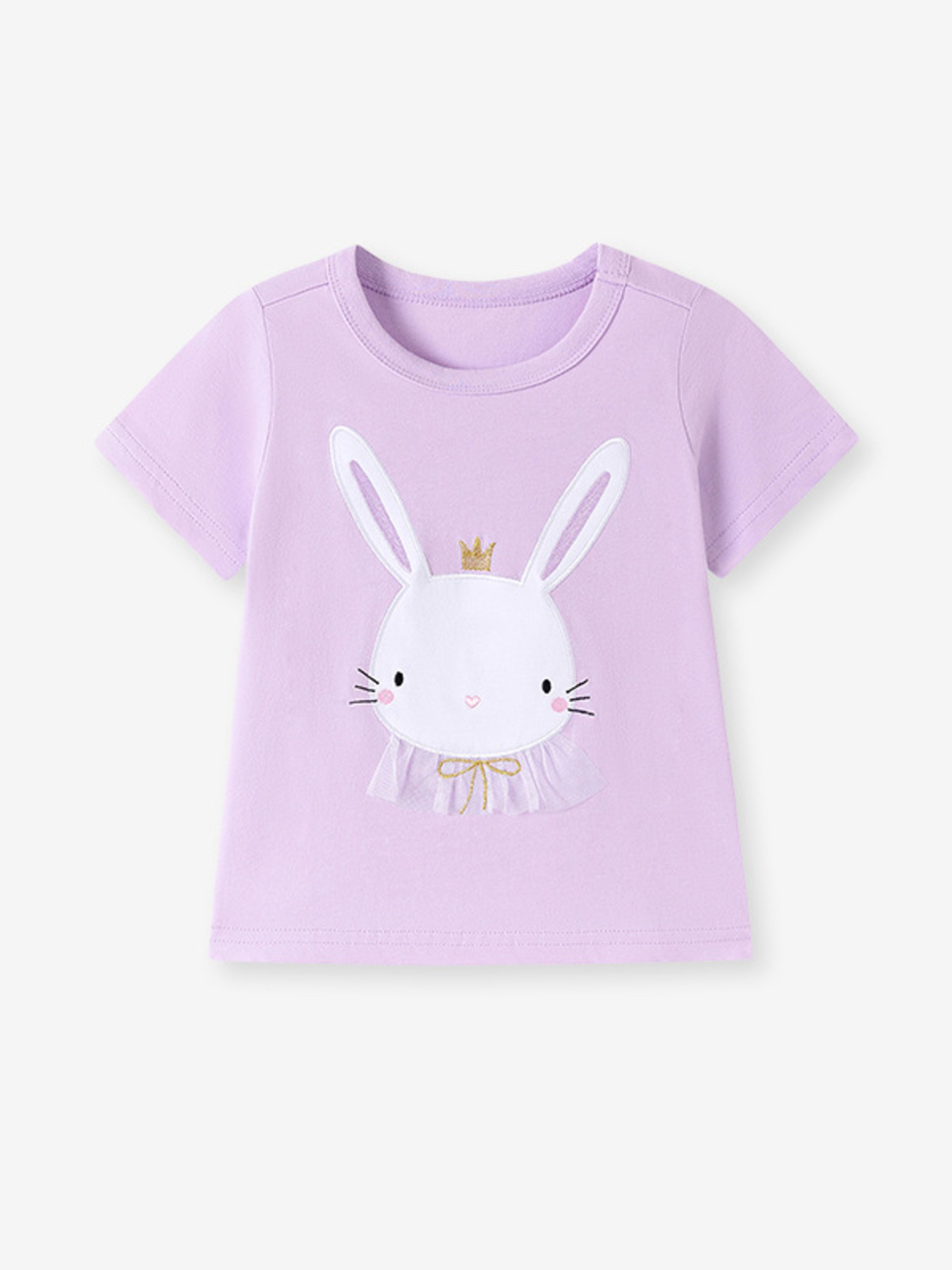 Children's Bunny Graphic Short Sleeve T-Shirt