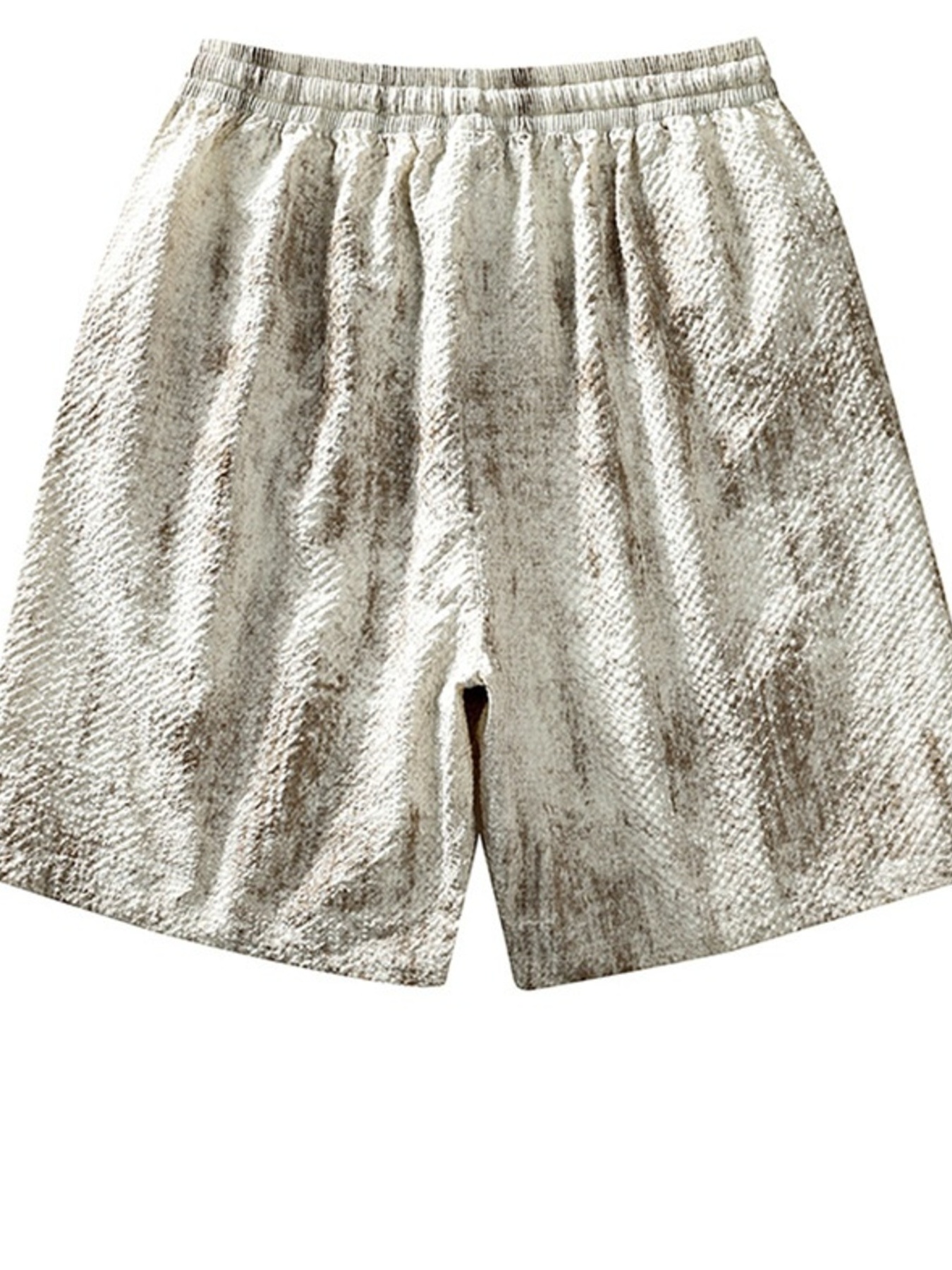 Men's Plus Size Drawstring Shorts with Pockets