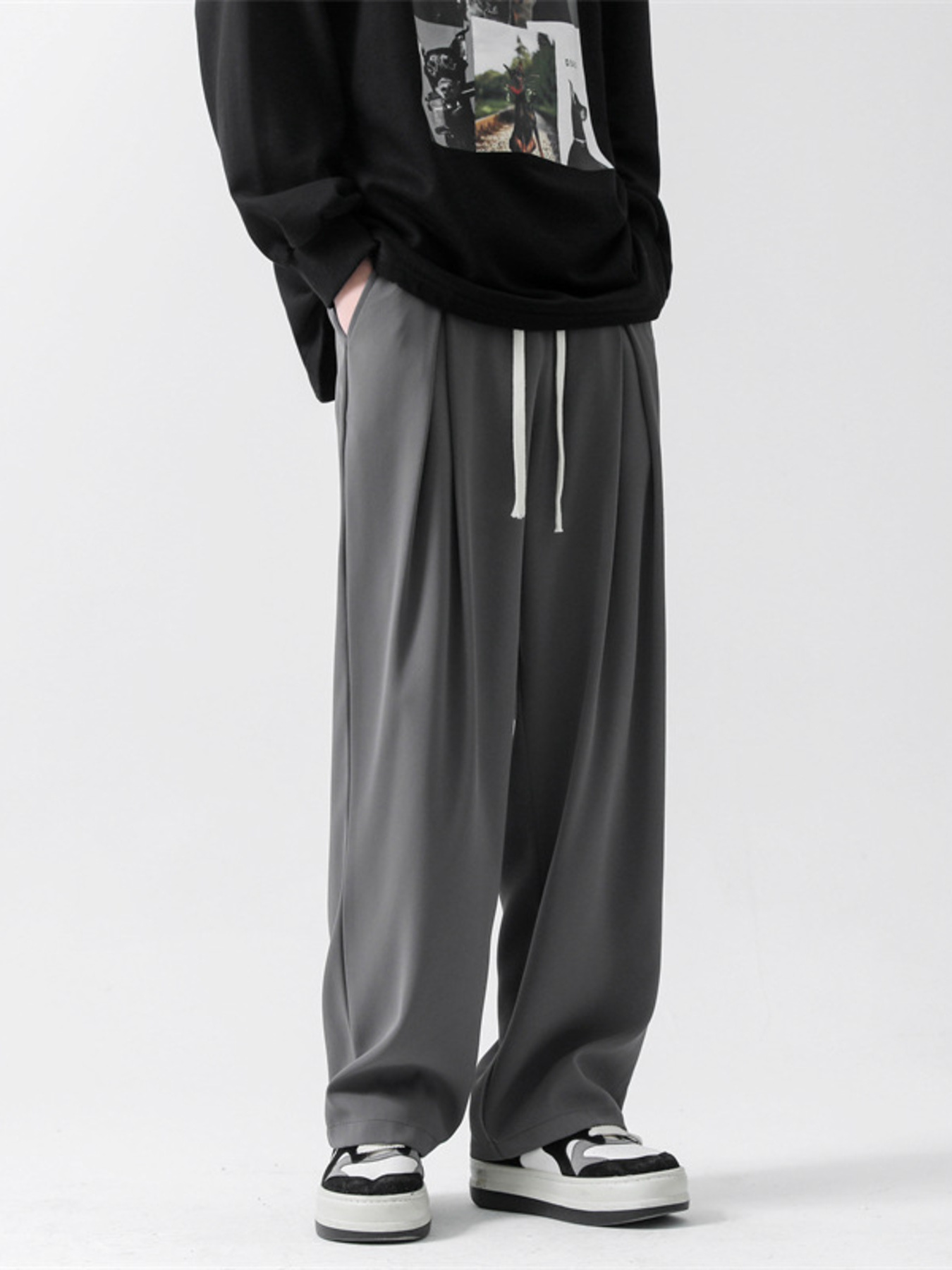 Men's Plus Size Relaxed Fit Casual Pants