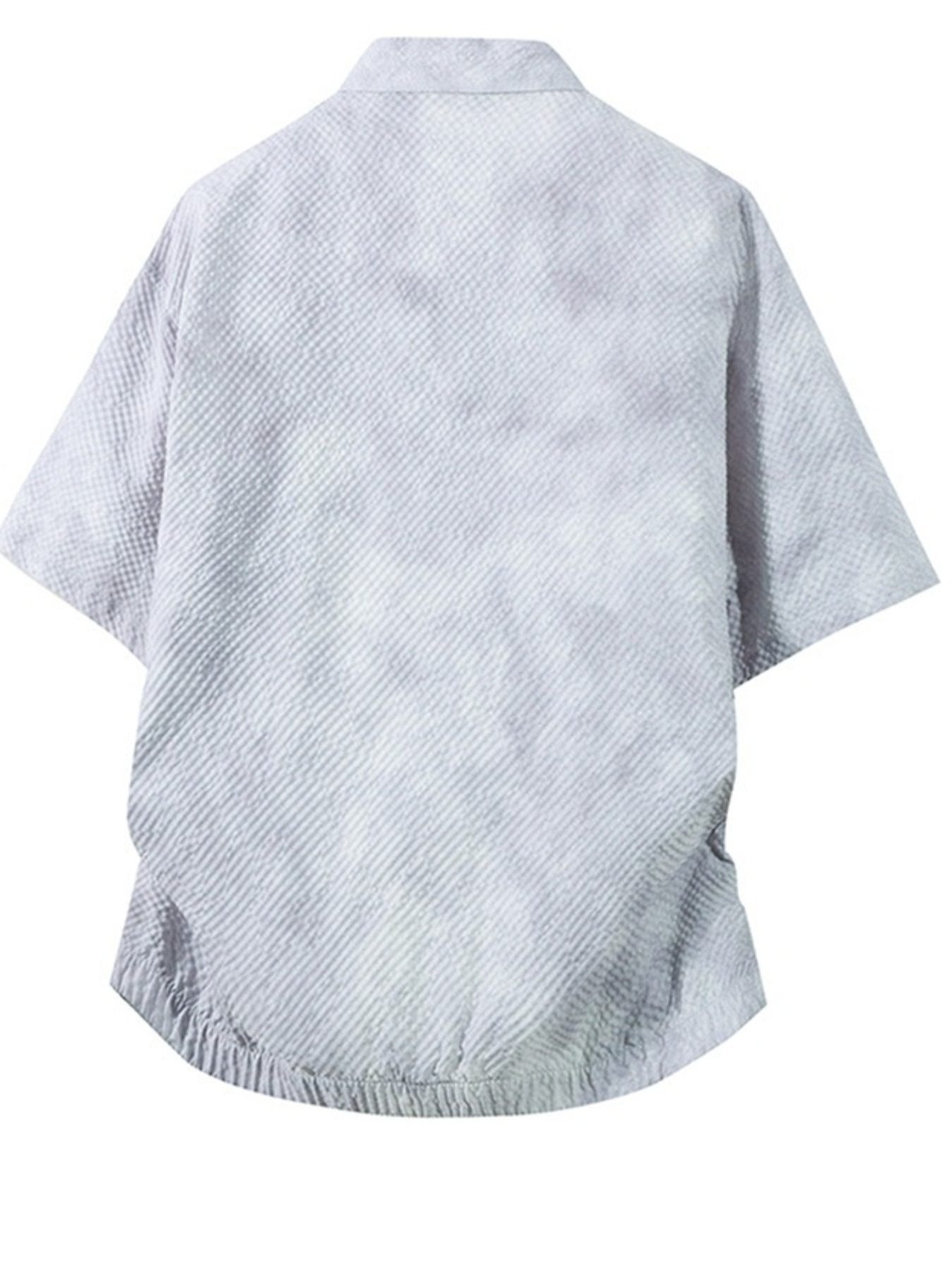 Men's Plus Size Button Up Short Sleeve Shirt