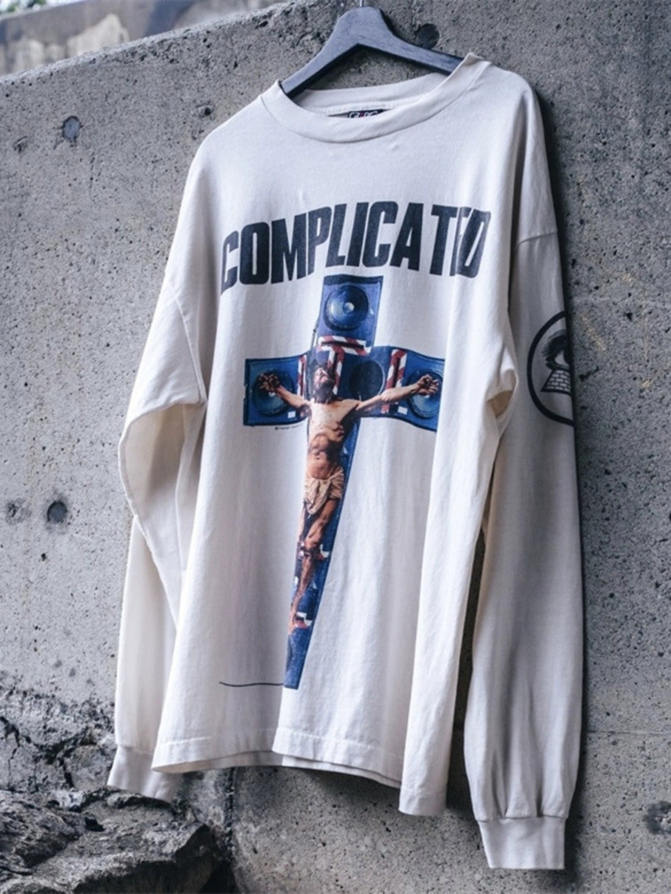 Men's Graphic Round Neck Long Sleeve T-Shirt