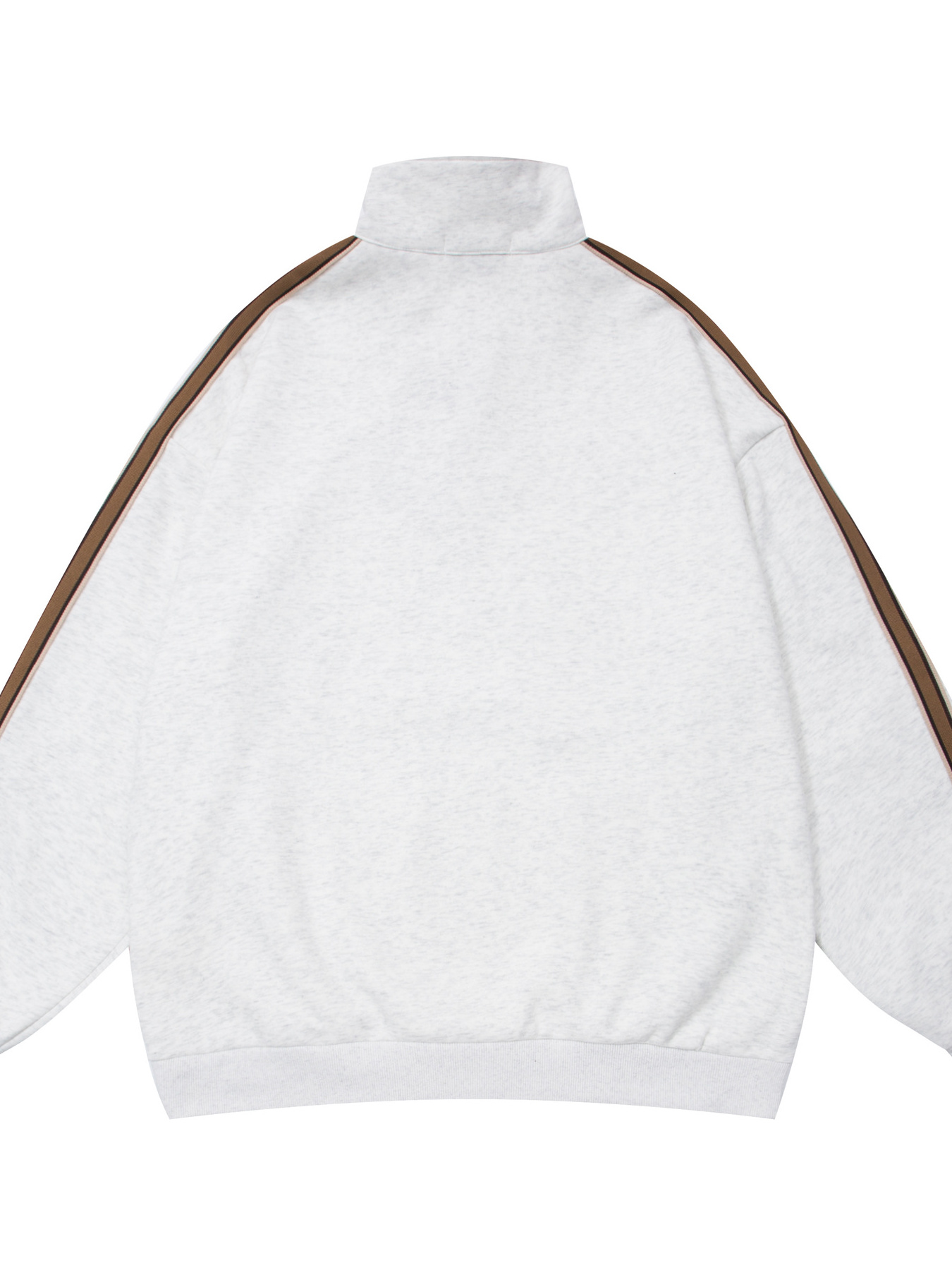 Men's High Neck Letter Graphic Sweatshirt