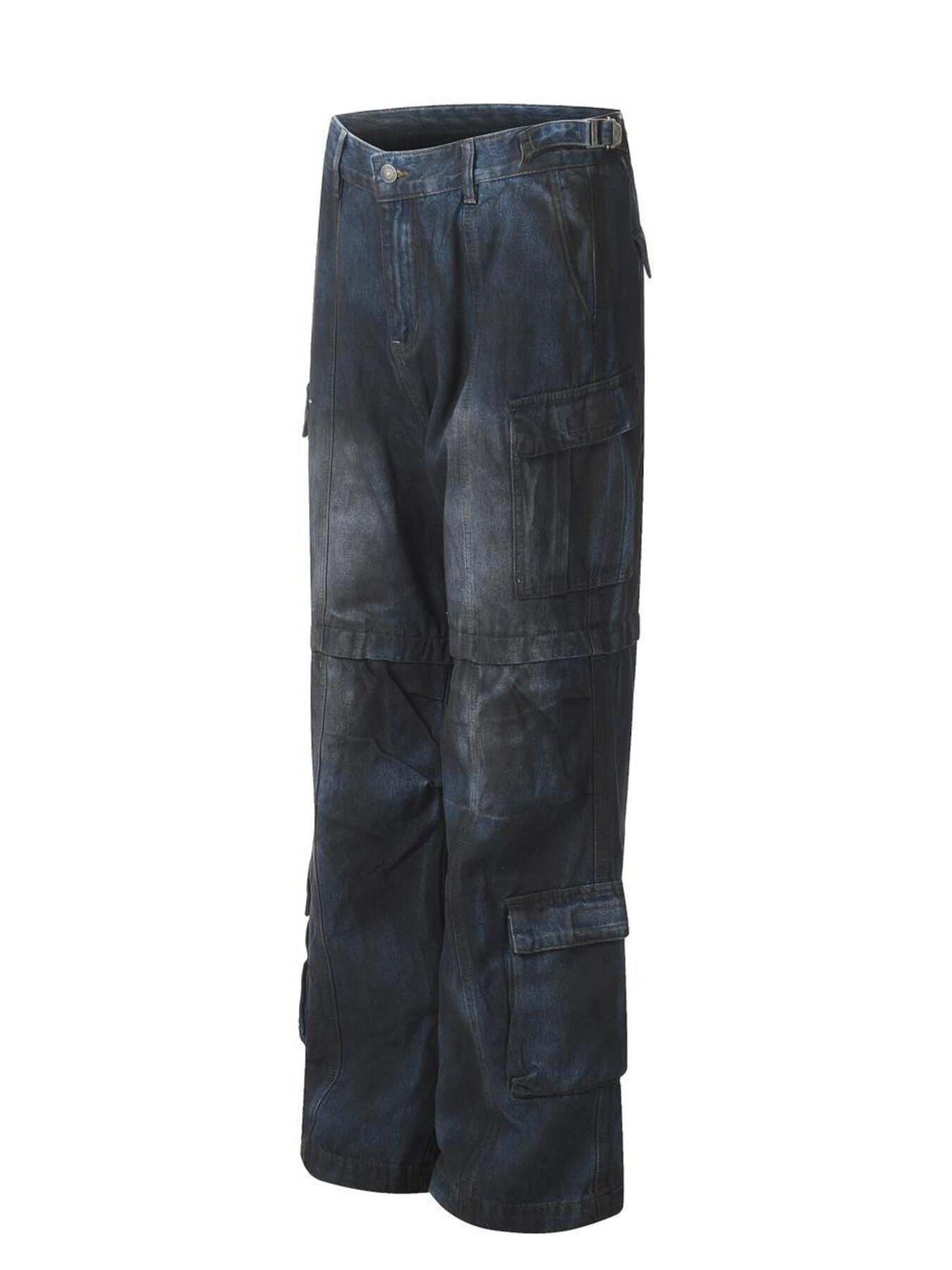 Men's Loose Fit Cargo Jeans