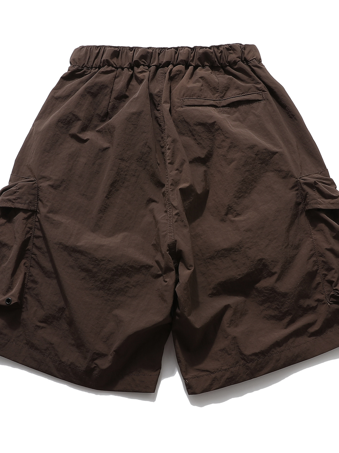 Men's Elastic Waist Cargo Shorts