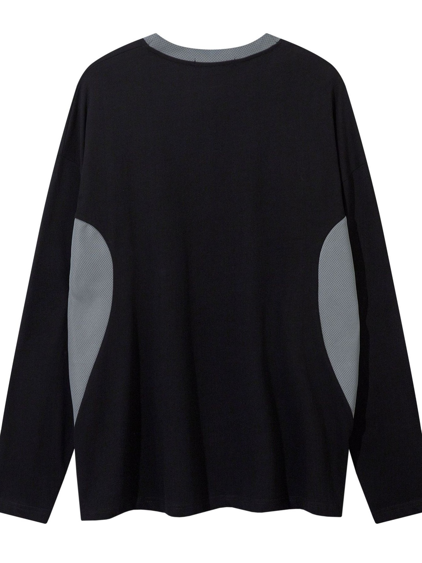 Men's Oversized Sweatshirt with Contrast Panels