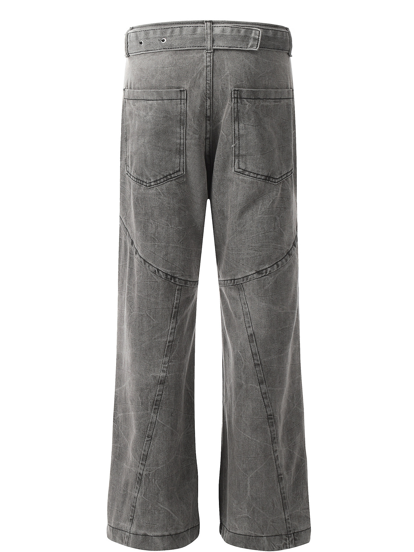 Men's High-Waist Wide Leg Jeans