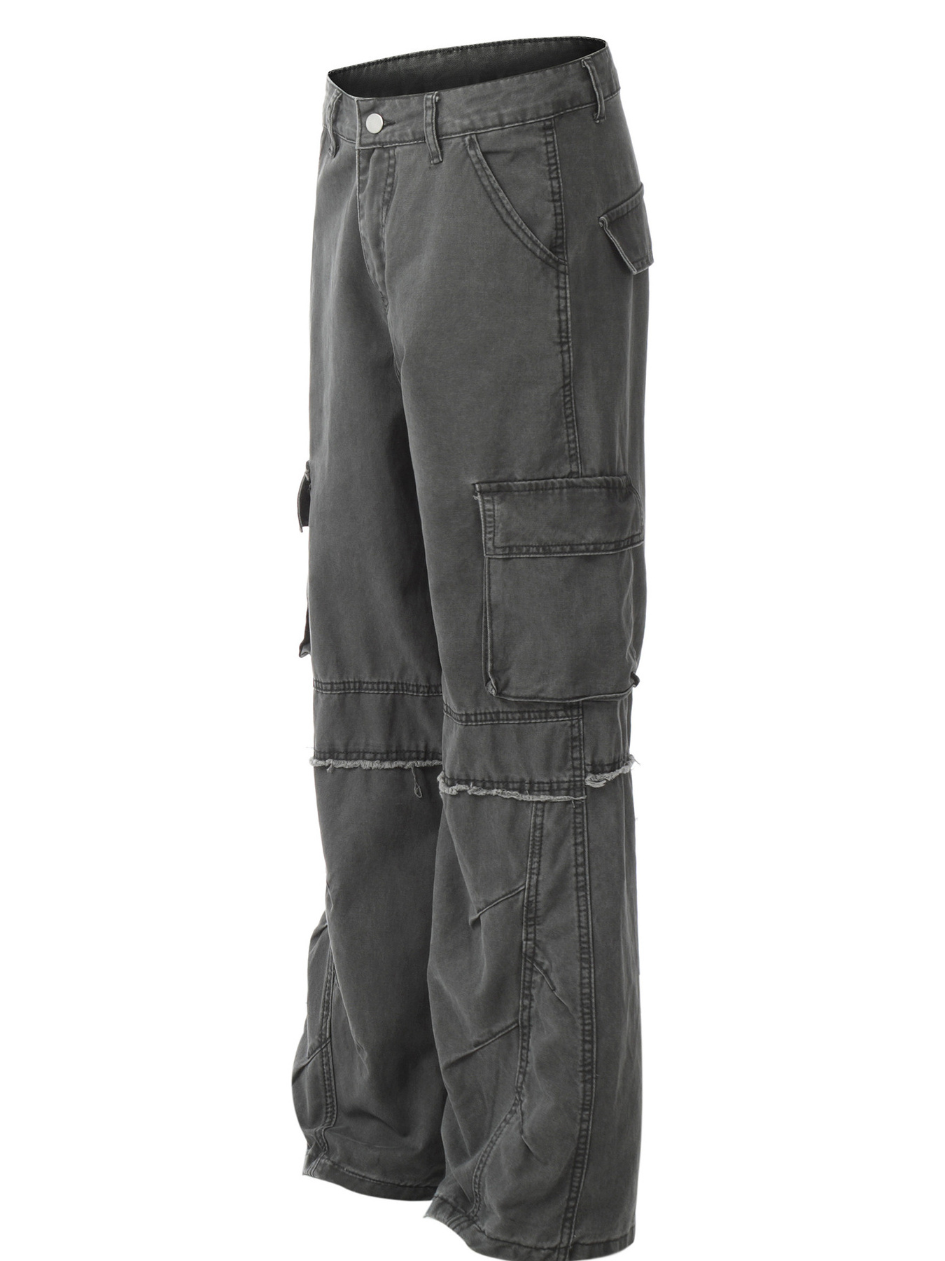 Men's Wide Leg Cargo Pants