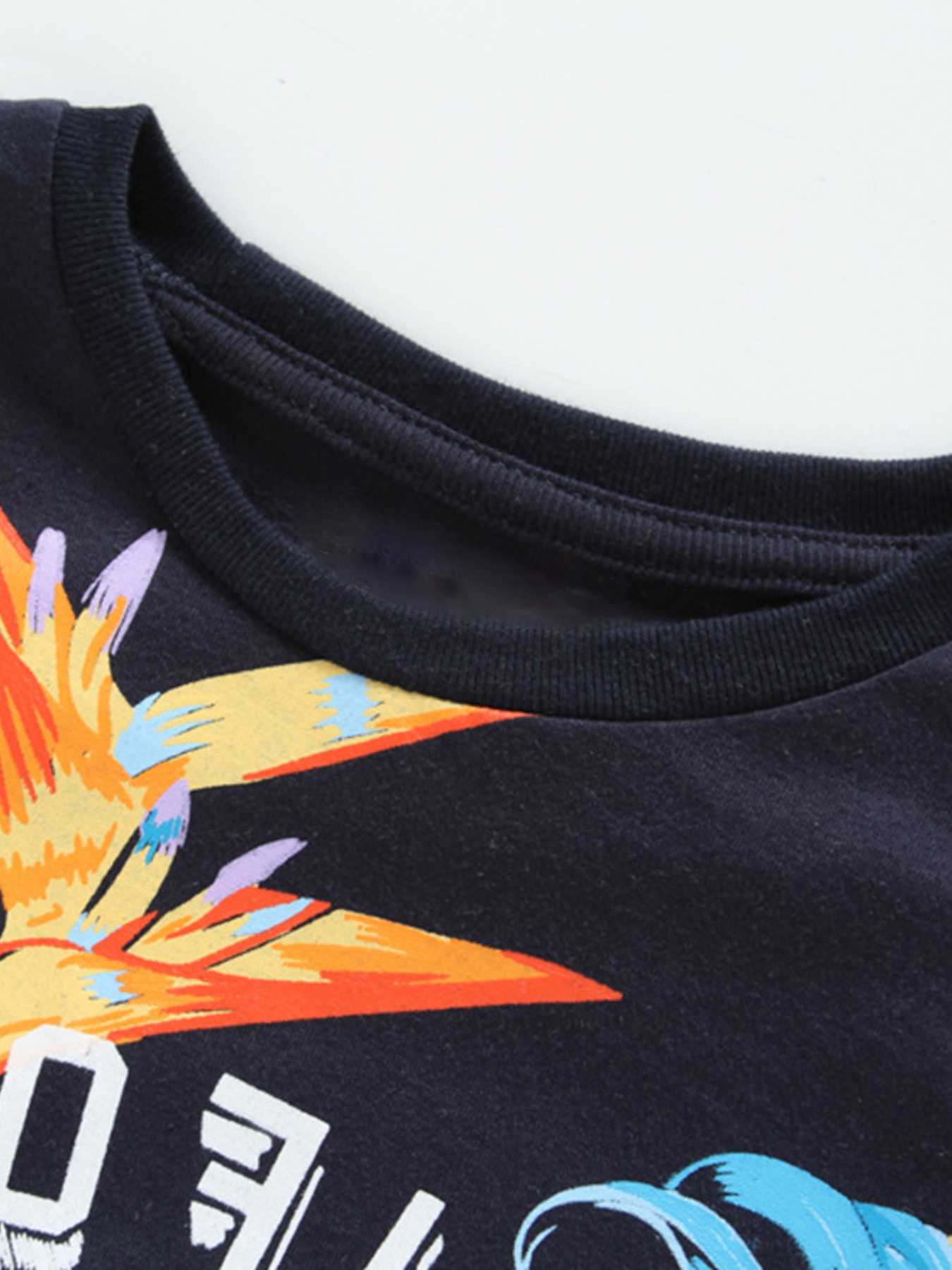 Children's California Print Tee and Shorts Outfit Set