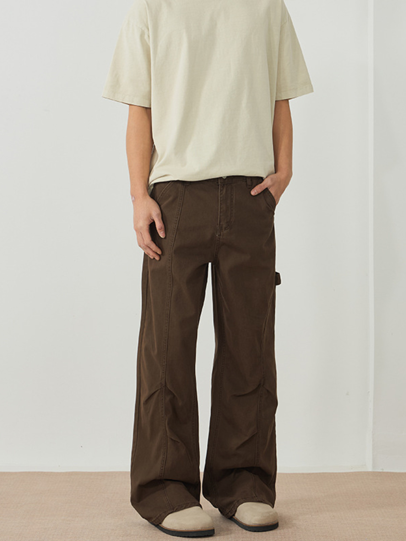 Men's Wide Leg Pants