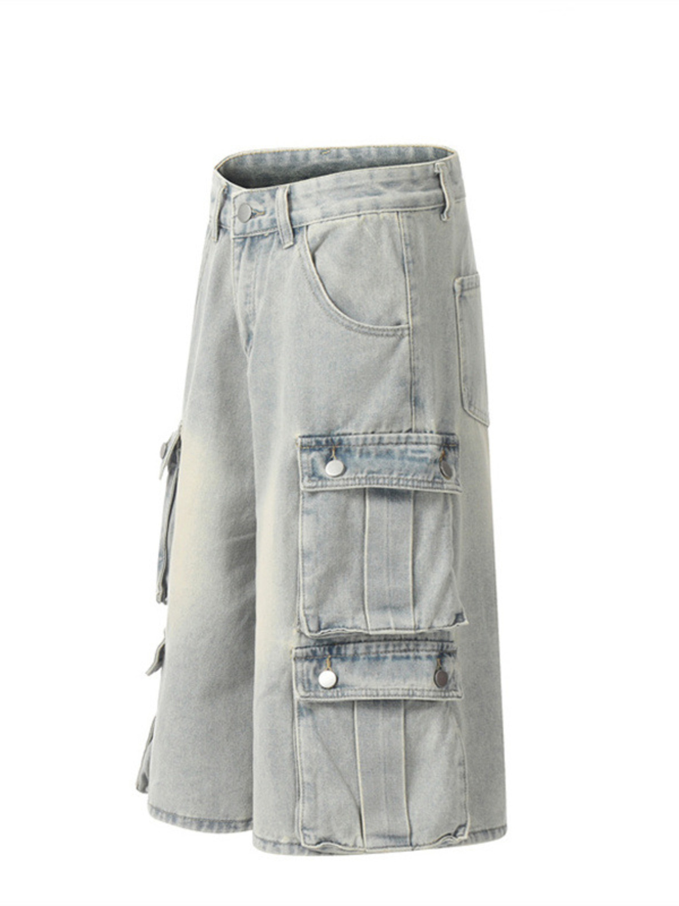 Men's Cargo Denim Shorts