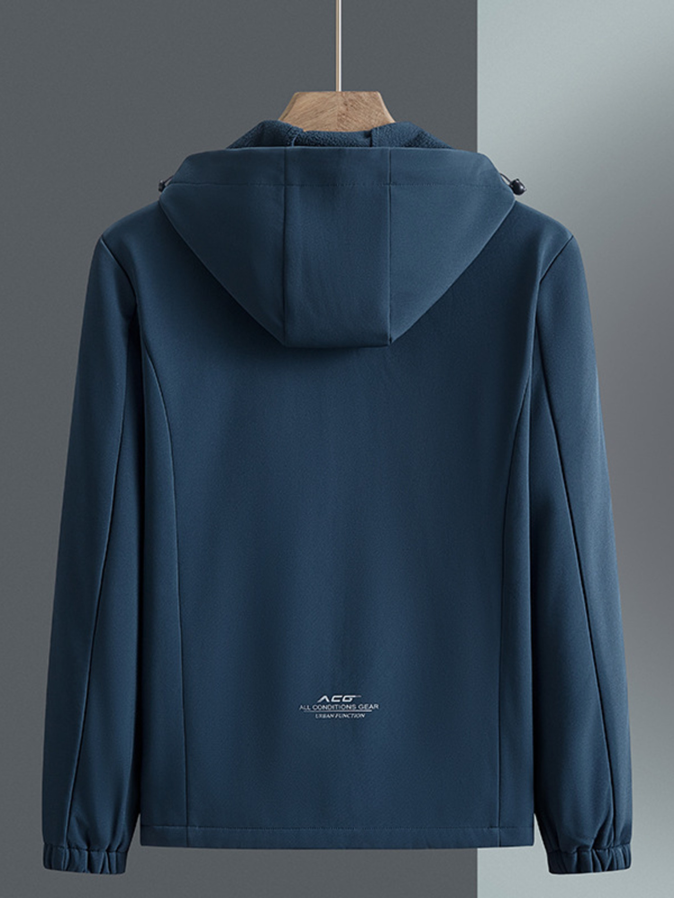 Men's Plus Size Casual Hooded Windproof Jacket