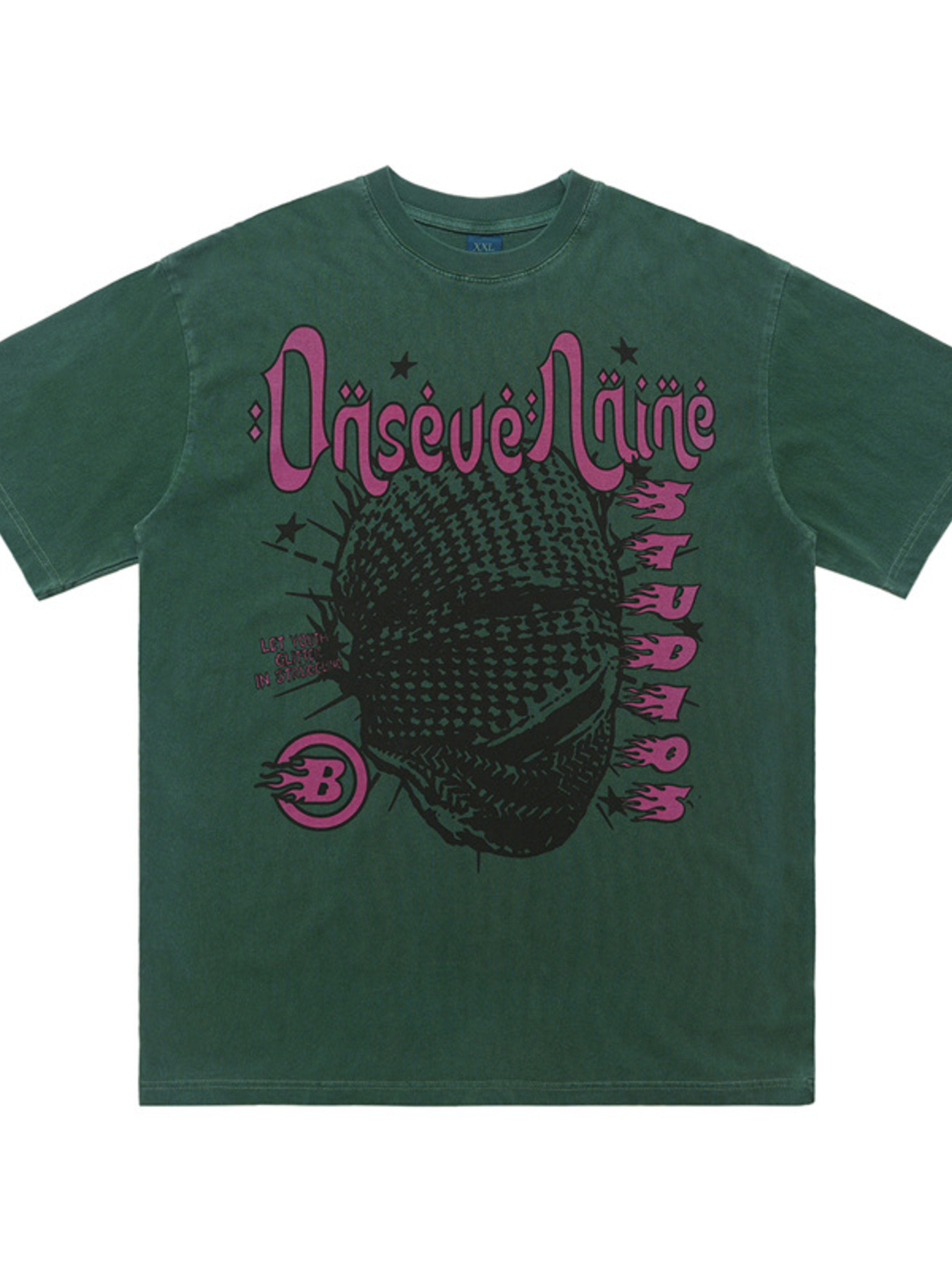 Men's Graphic Round Neck Half Sleeve T-Shirt