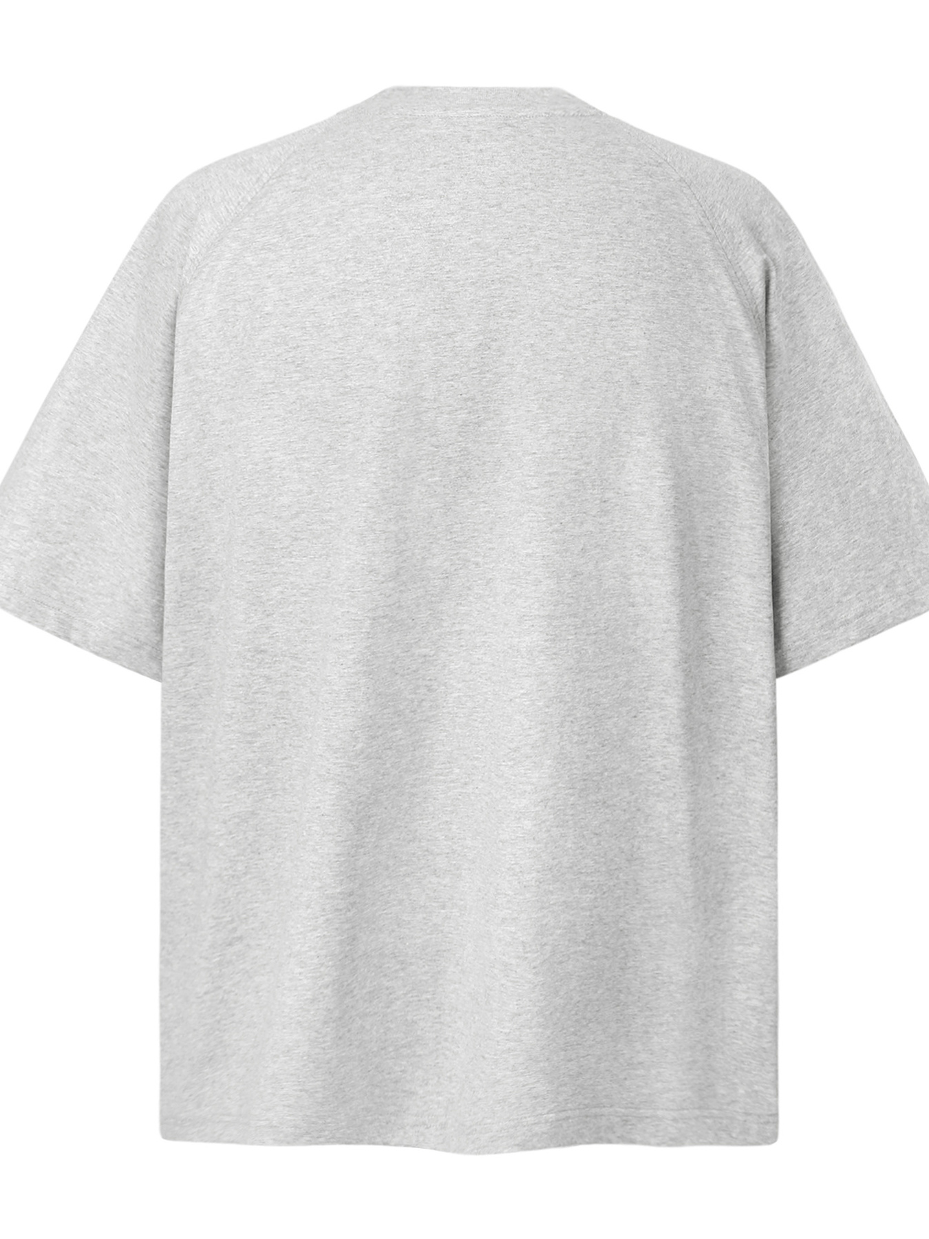 Men's Letter Round Neck Oversized T-Shirt