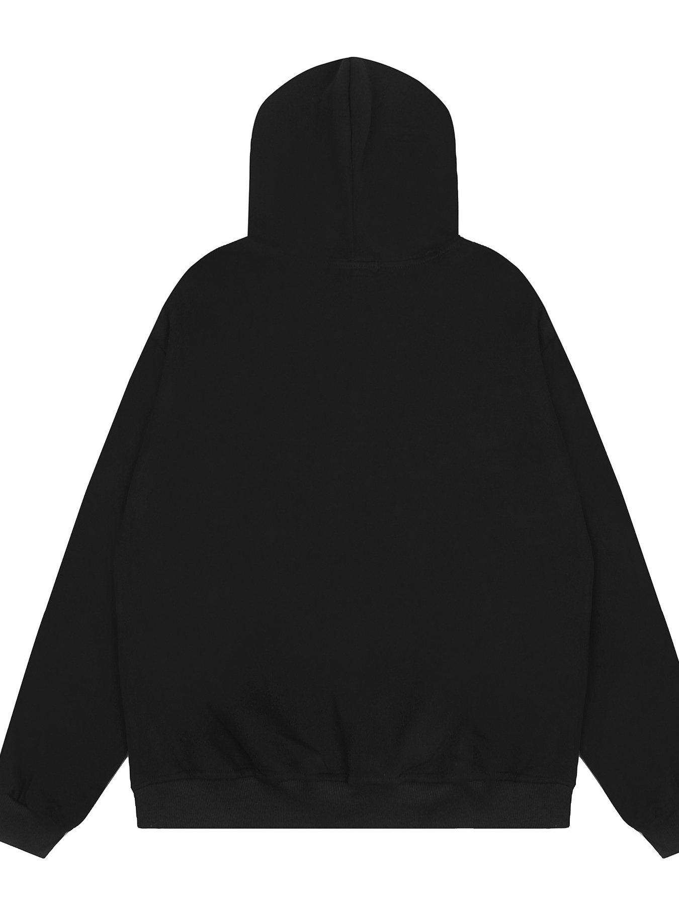 Men's Apple Graphic Drawstring Kangaroo Pocket Hoodie