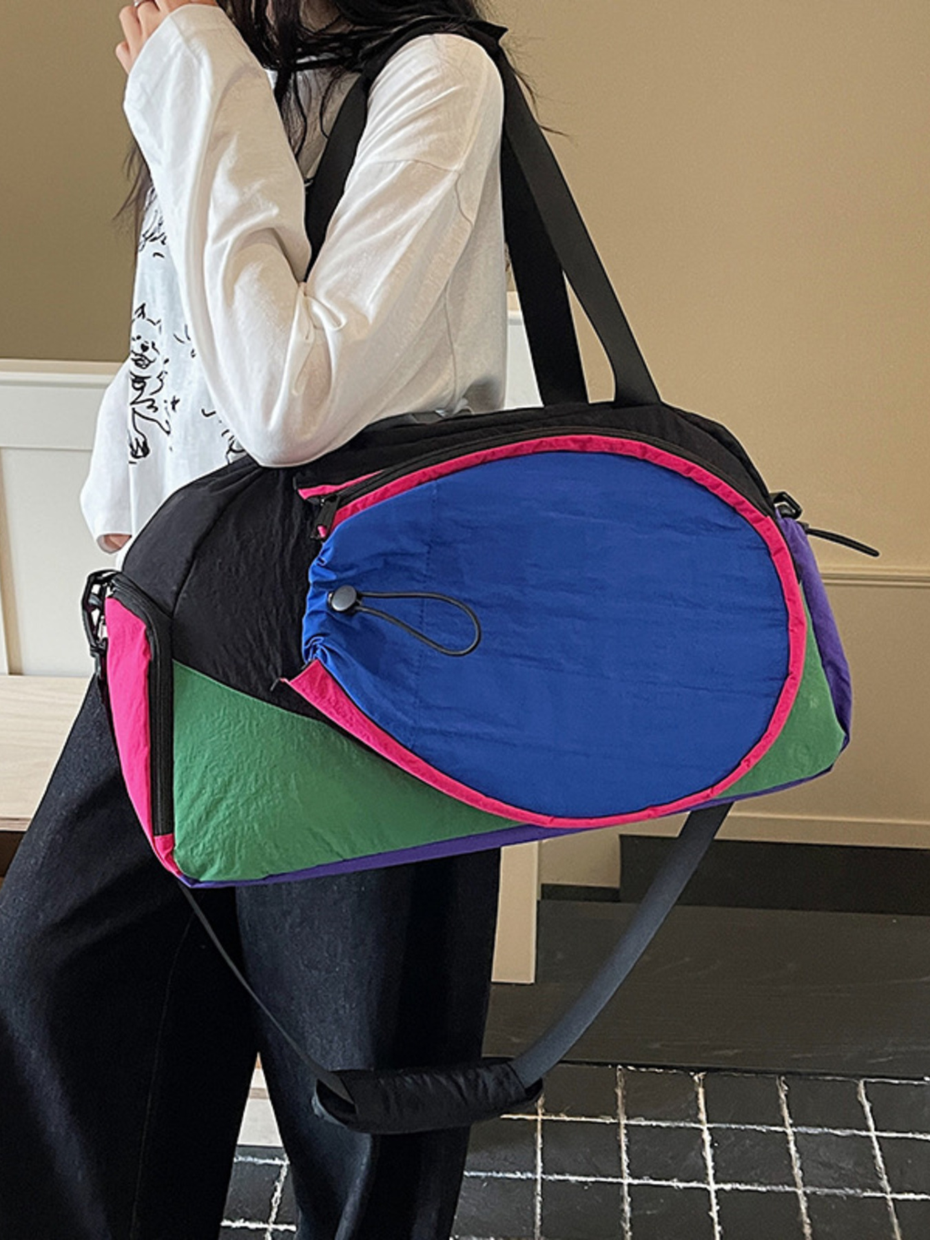 Multi-Color Sport Duffle Bag 4
