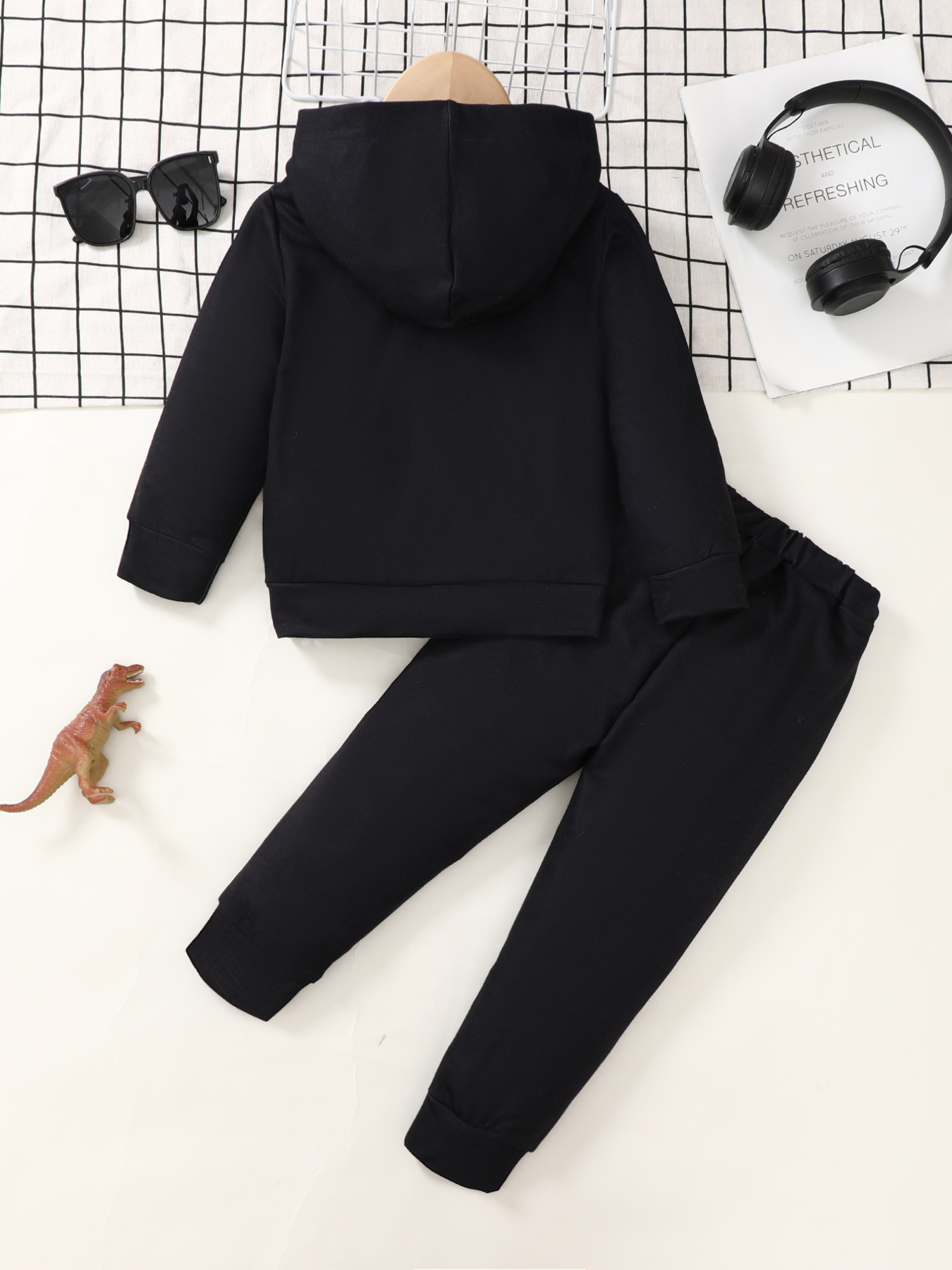 Children's Dinosaur Hoodie & Pants Set