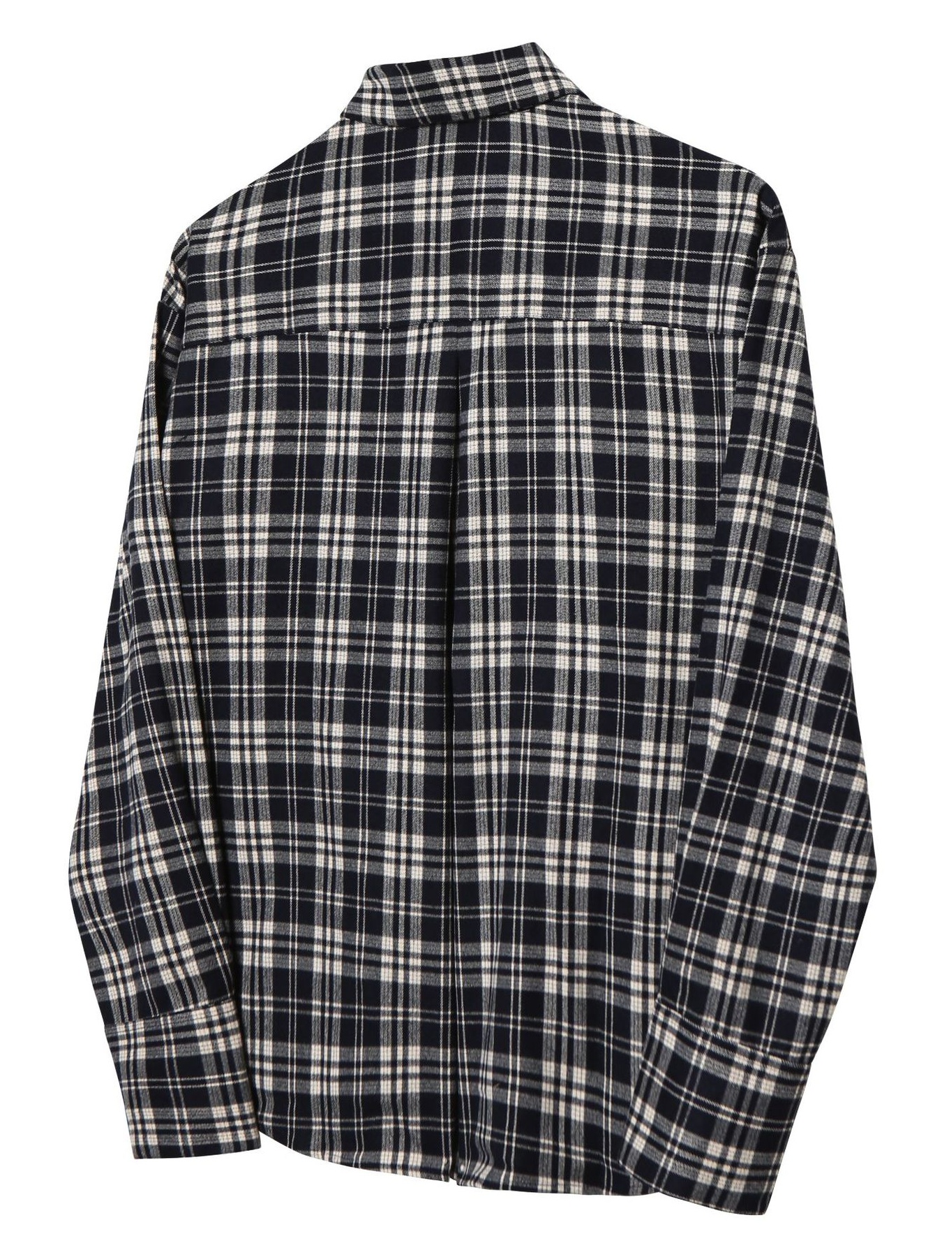 Men's Plaid Button-Down Shirt