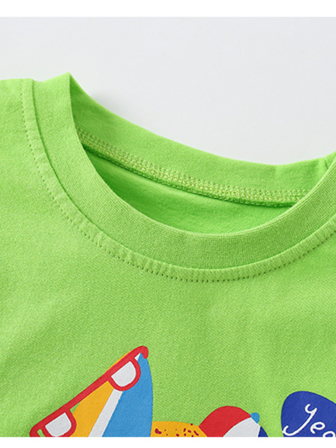 Children's Cartoon Graphic Short Sleeve T-Shirt