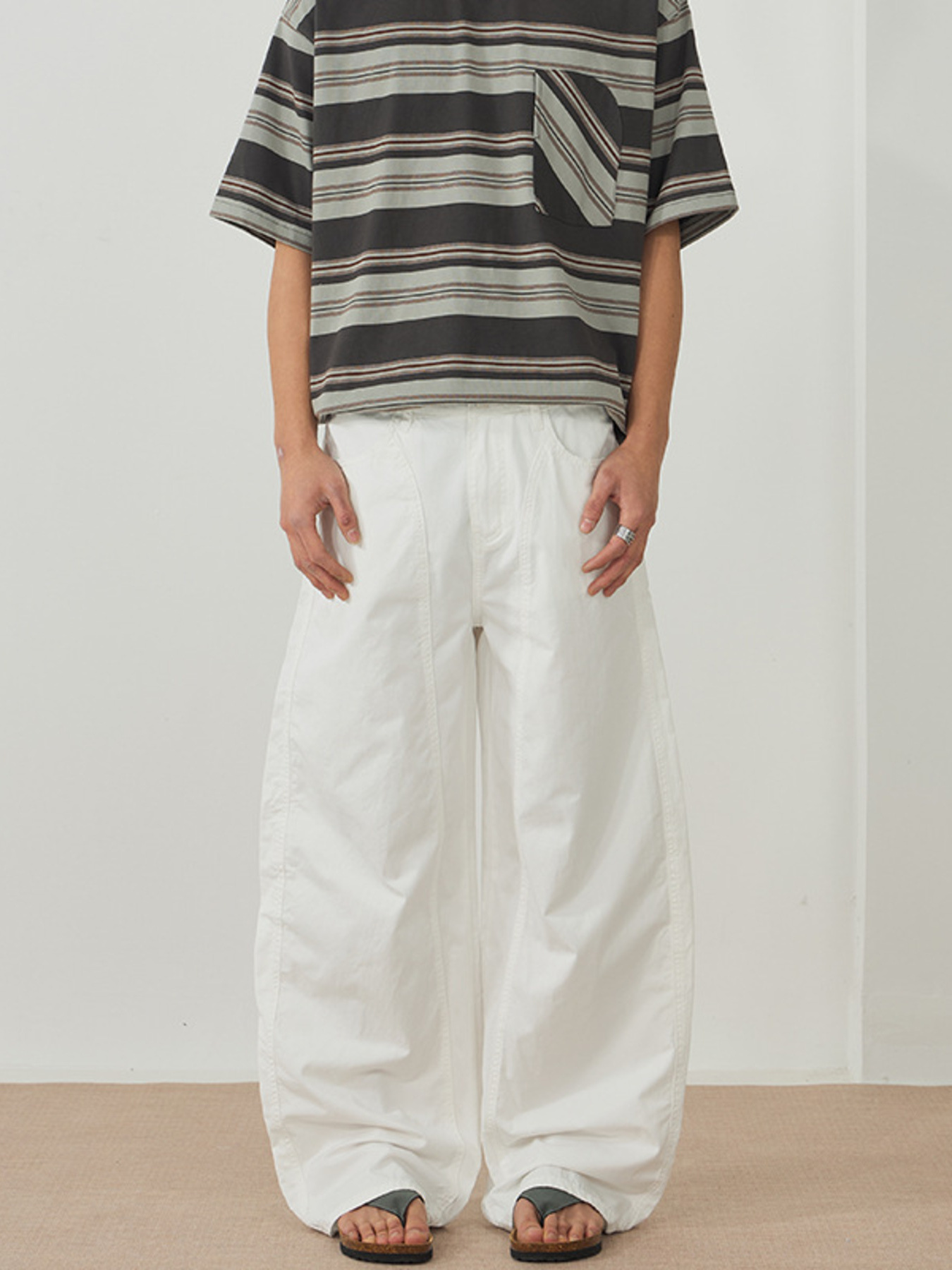 Men's Wide Leg Casual Pants