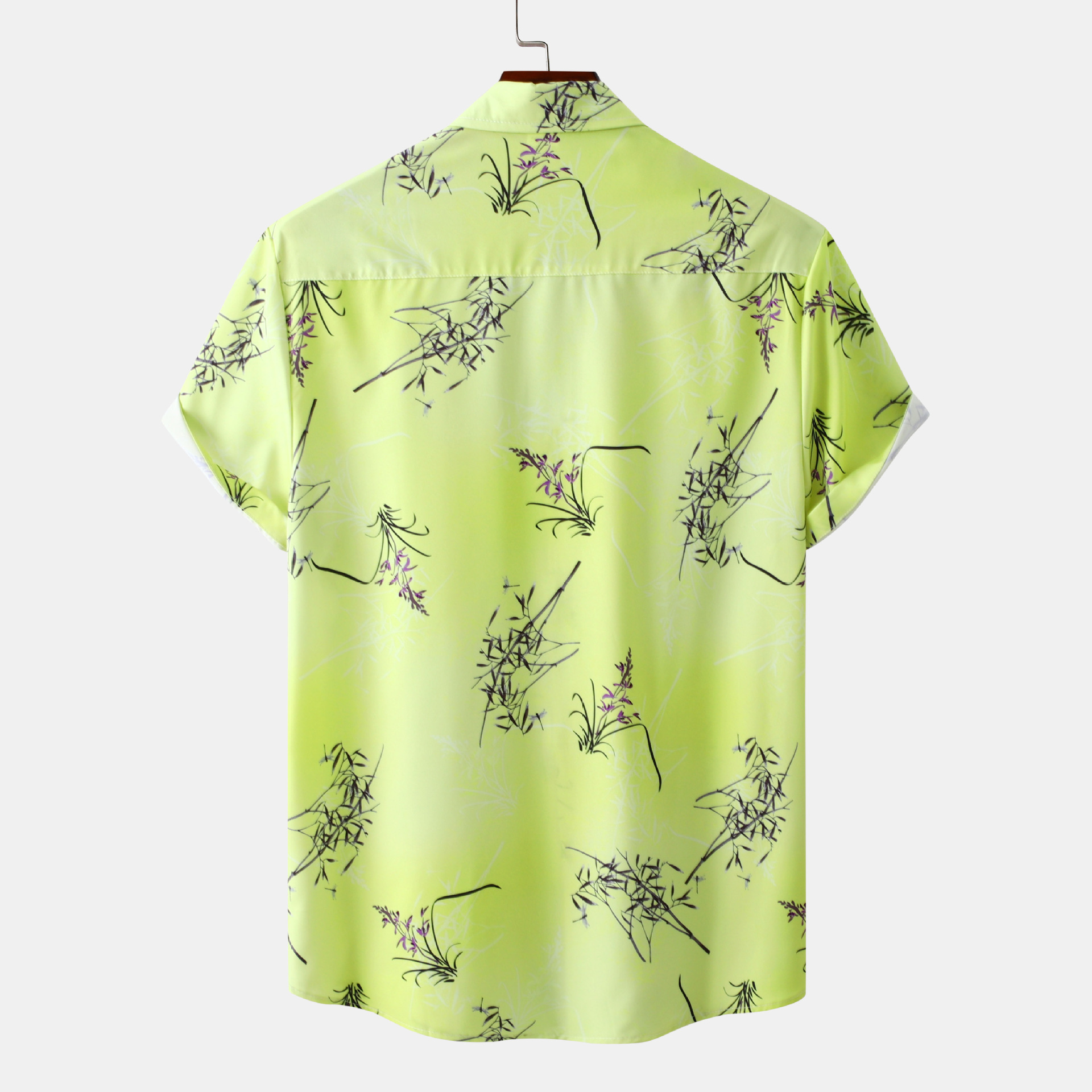Men's Plus Size Short Sleeve Hawaiian Shirt