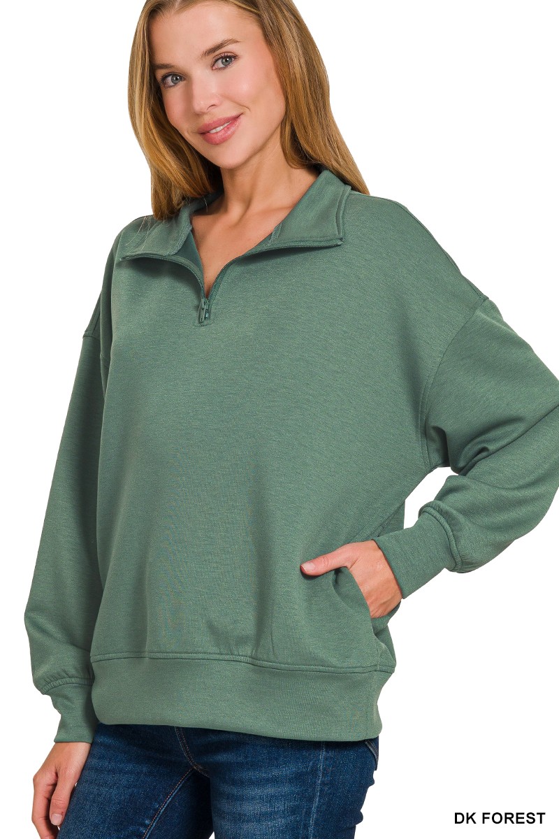 Scuba Quarter-Zip Sweatshirt