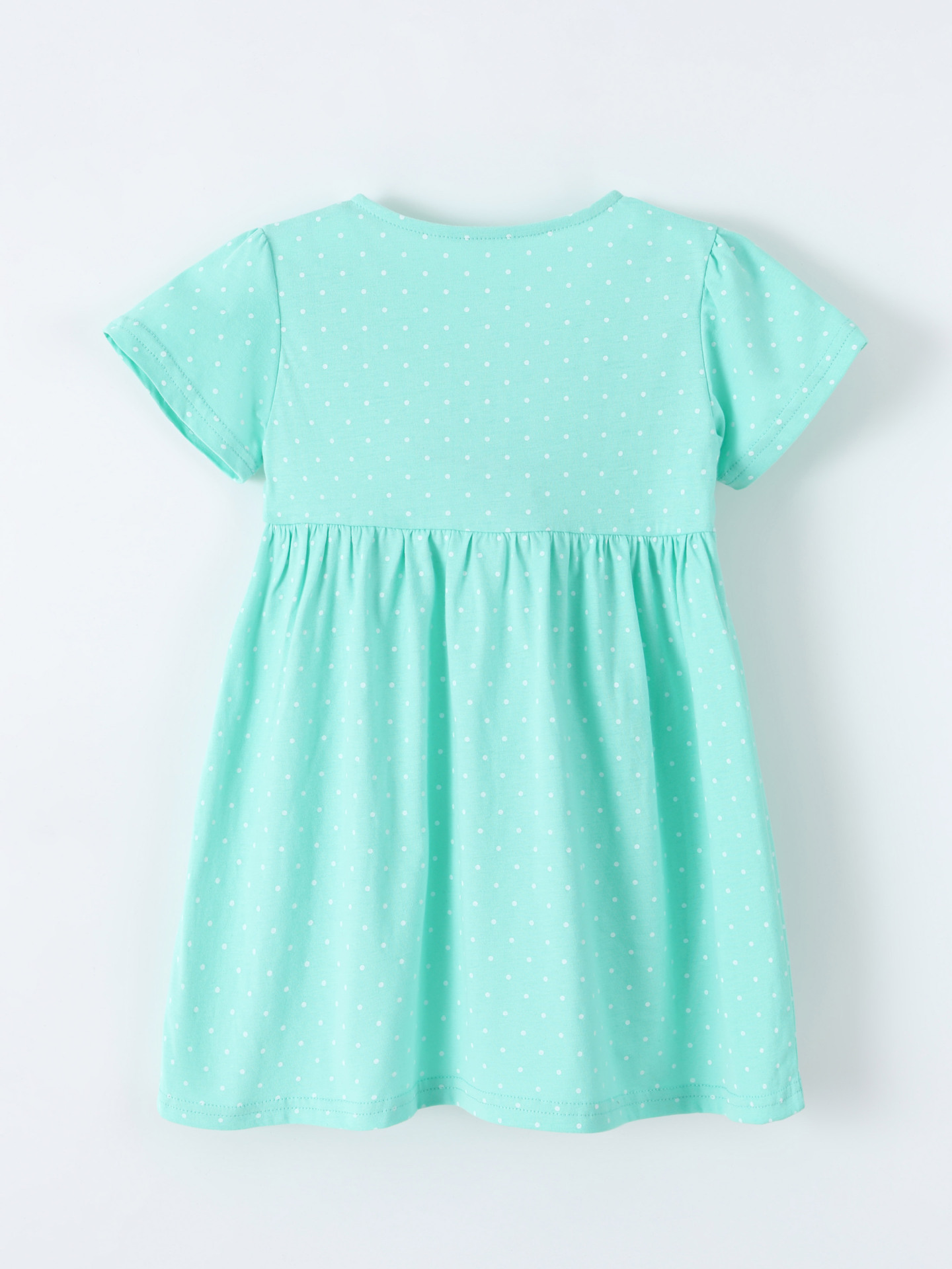 Children's Bunny Print Button Detail Dress 5