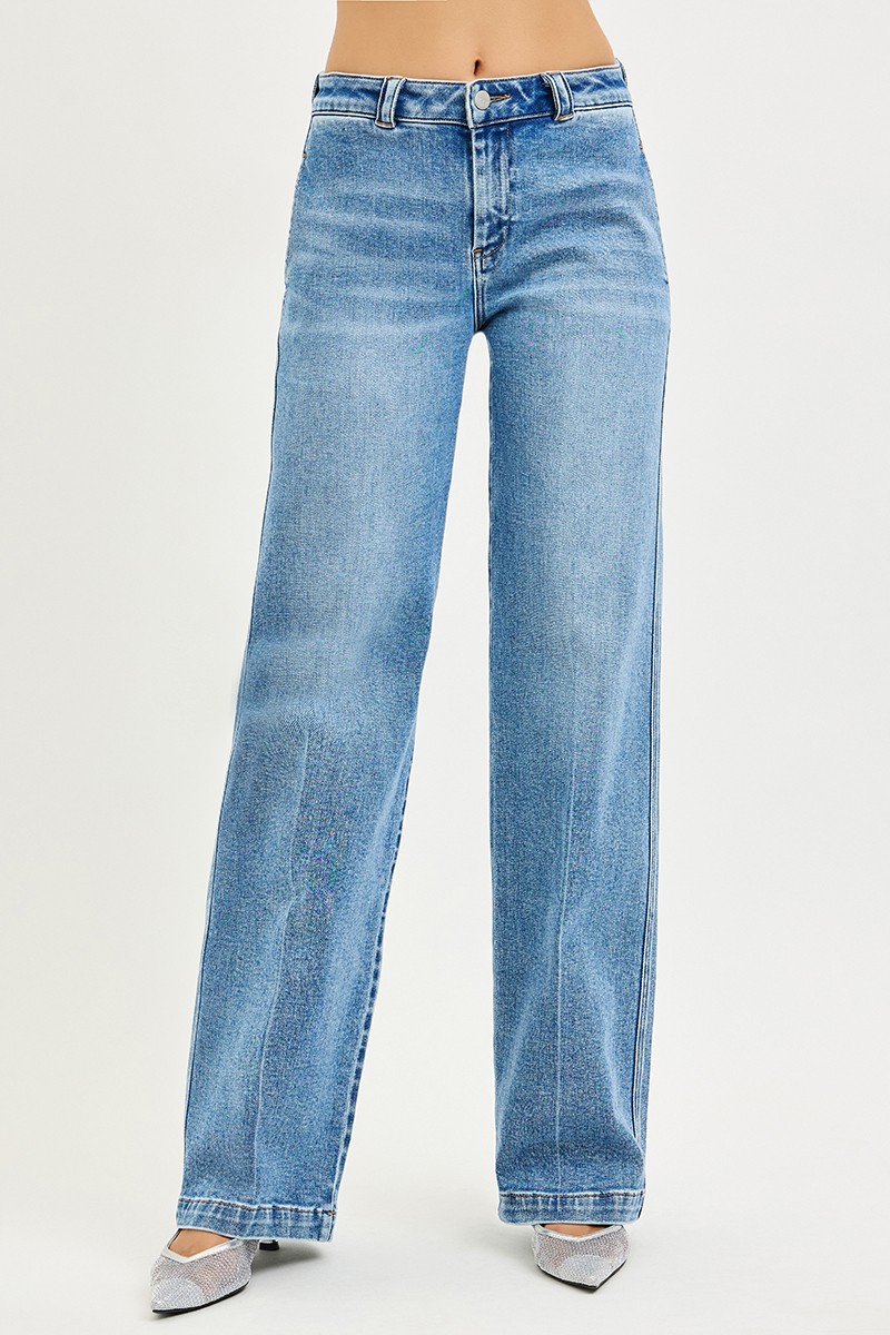Slouchy Straight Jeans