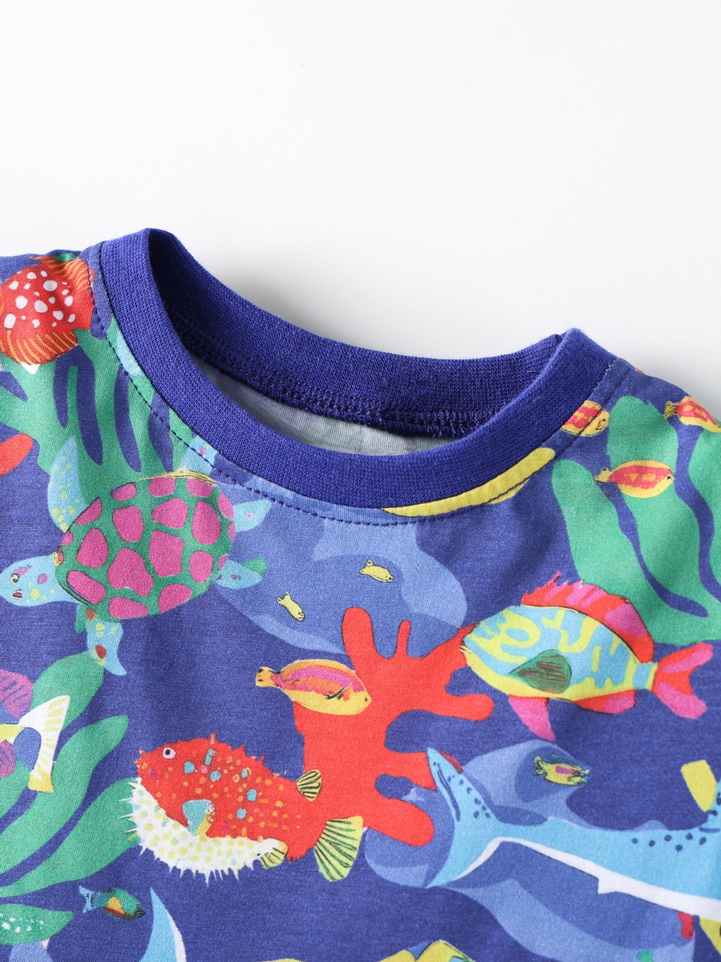 Children's Marine Life Print A-Line Dress 3
