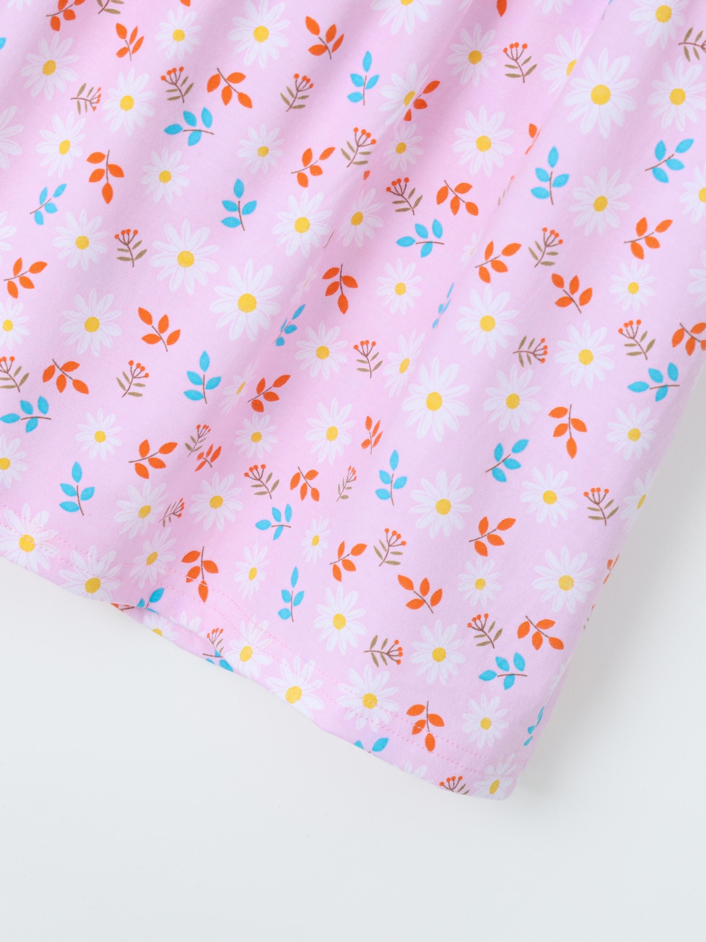 Children's Ruffled Floral Print Dress 8