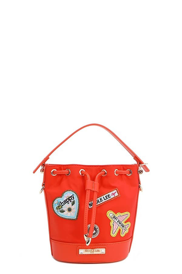 Color Patch Bucket Bag